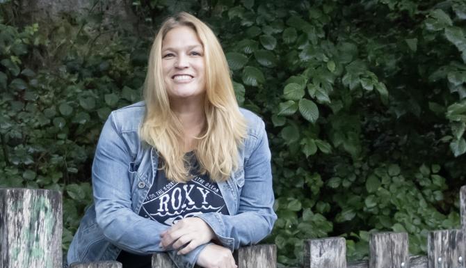 Simone Sauren, practor Natuurinclusief Leren