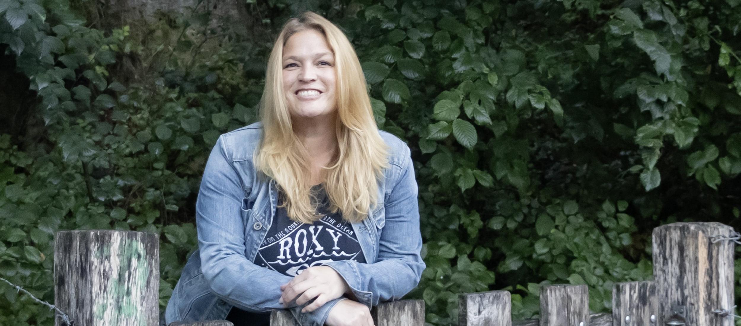 Simone Sauren, practor Natuurinclusief Leren